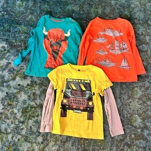 Pre-loved Scotland Series long sleeve shirt set of 3